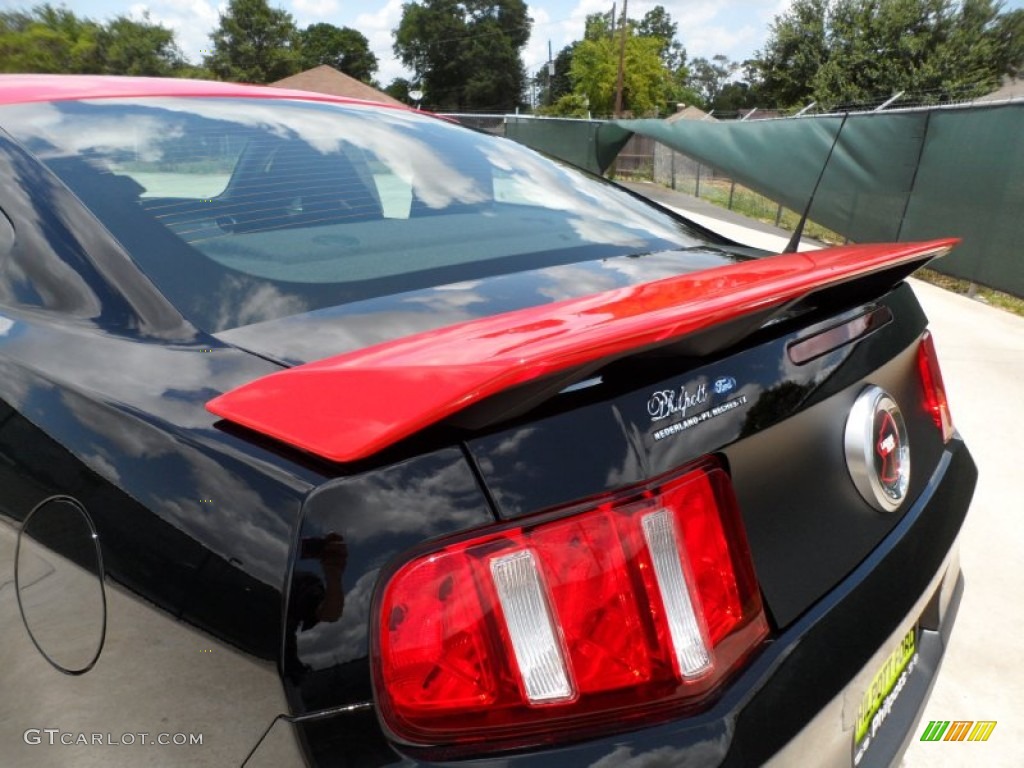 2012 Mustang Boss 302 Laguna Seca - Black/Race Red / Charcoal Black Recaro Sport Seats photo #17
