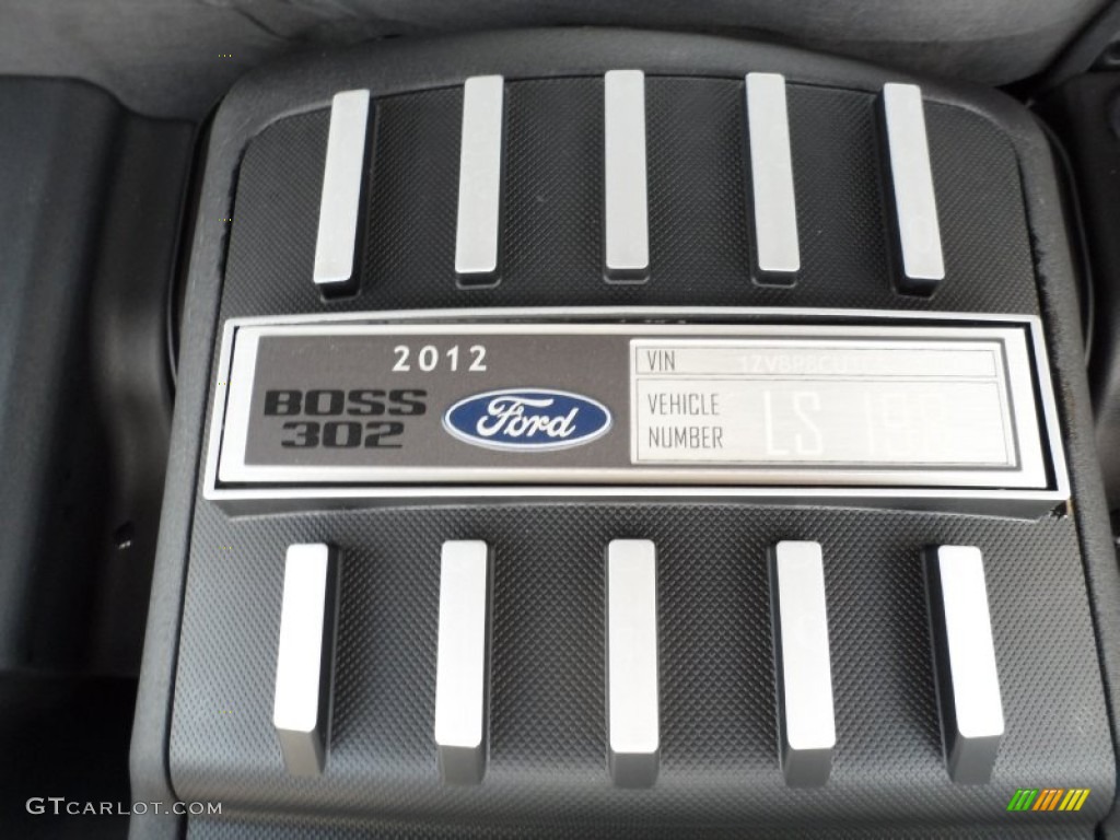 2012 Ford Mustang Boss 302 Laguna Seca 5.0 Liter Hi-Po DOHC 32-Valve Ti-VCT V8 Engine Photo #50667434
