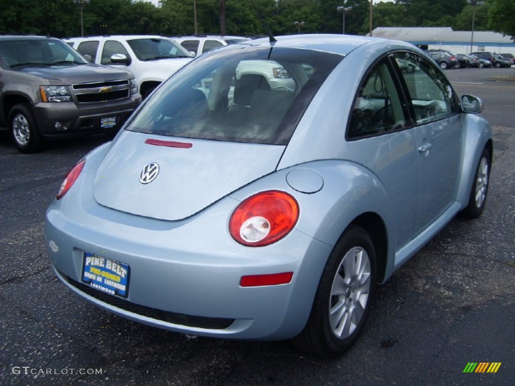2009 New Beetle 2.5 Coupe - Heaven Blue Metallic / Black photo #4