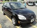 Midnight Black - Rio LX Sedan Photo No. 11