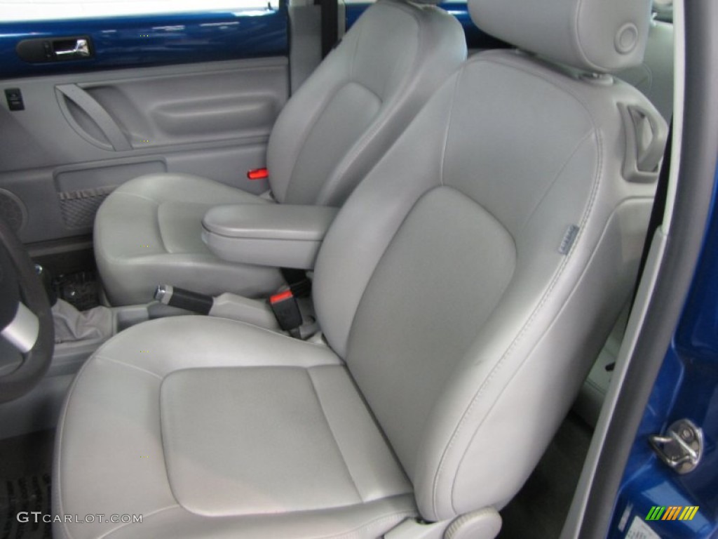 Grey Interior 2007 Volkswagen New Beetle 2.5 Coupe Photo #50668508