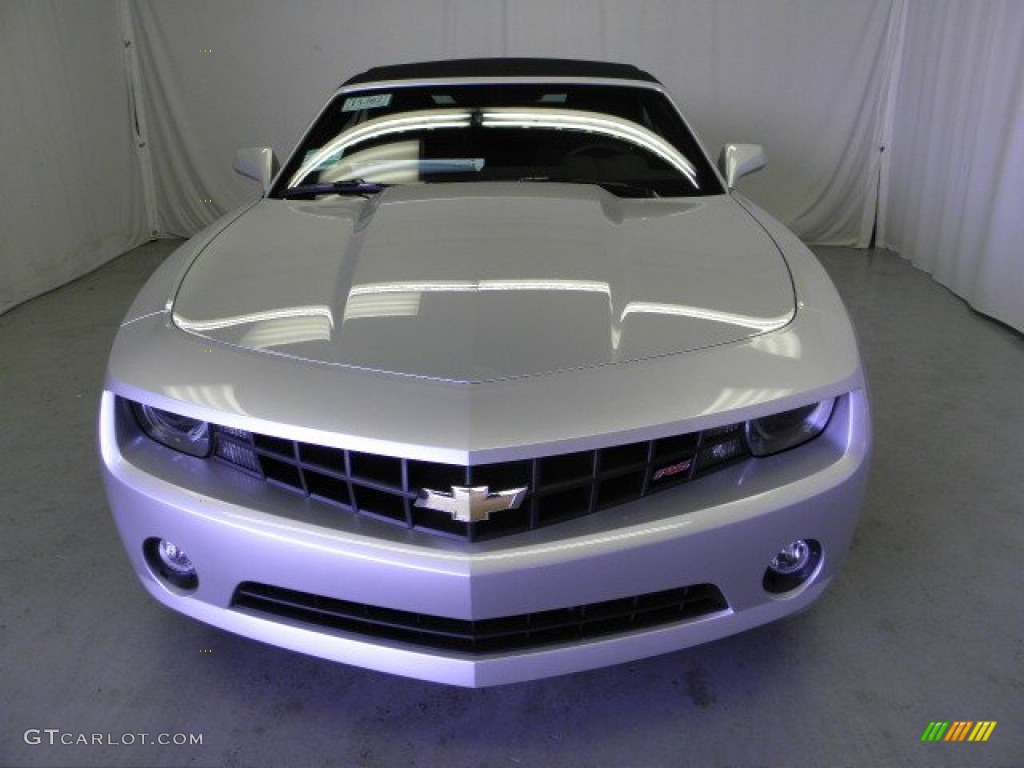 Silver Ice Metallic 2011 Chevrolet Camaro LT/RS Convertible Exterior Photo #50669015