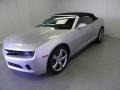 2011 Silver Ice Metallic Chevrolet Camaro LT/RS Convertible  photo #3