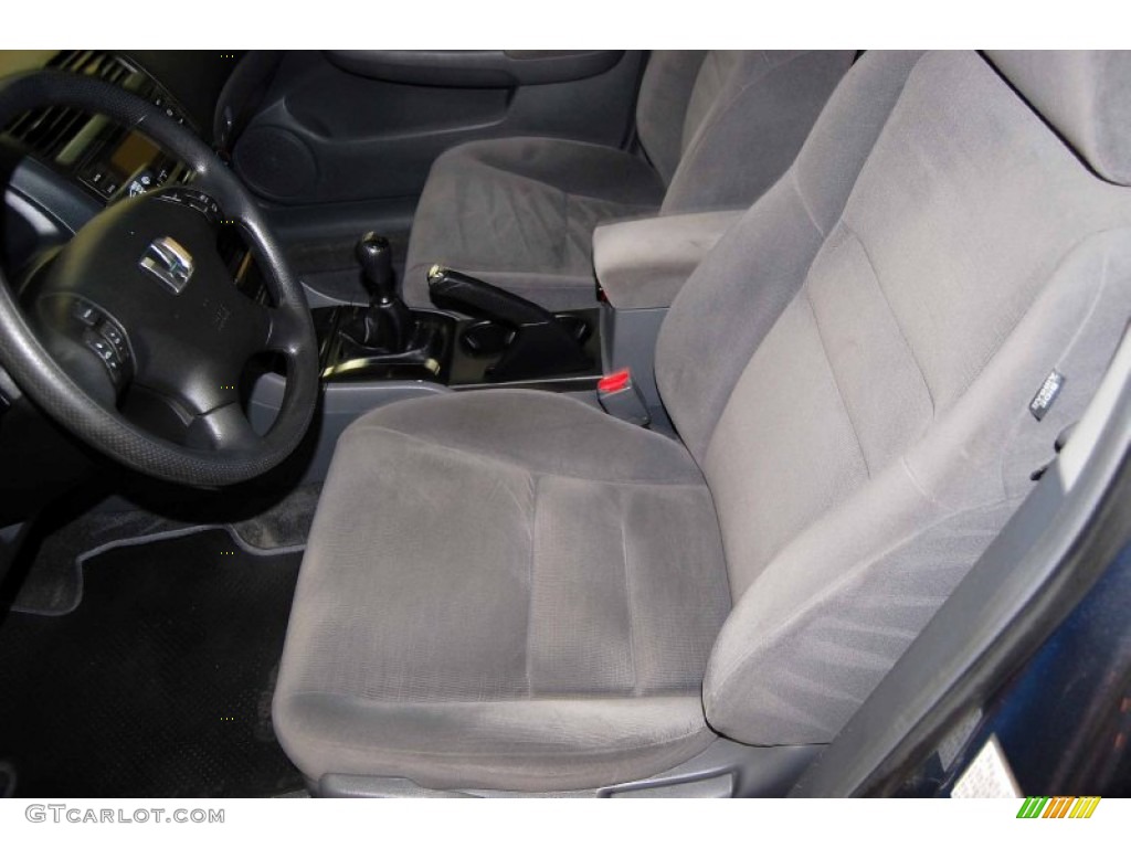 Gray Interior 2007 Honda Accord SE Sedan Photo #50670050