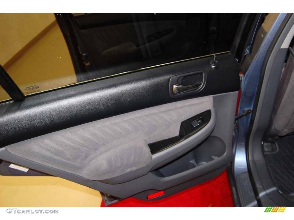 2007 Honda Accord SE Sedan Gray Door Panel Photo #50670098