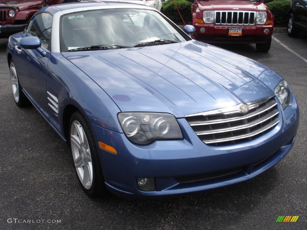 2006 Crossfire Limited Coupe - Aero Blue Pearl / Dark Slate Gray/Medium Slate Gray photo #3