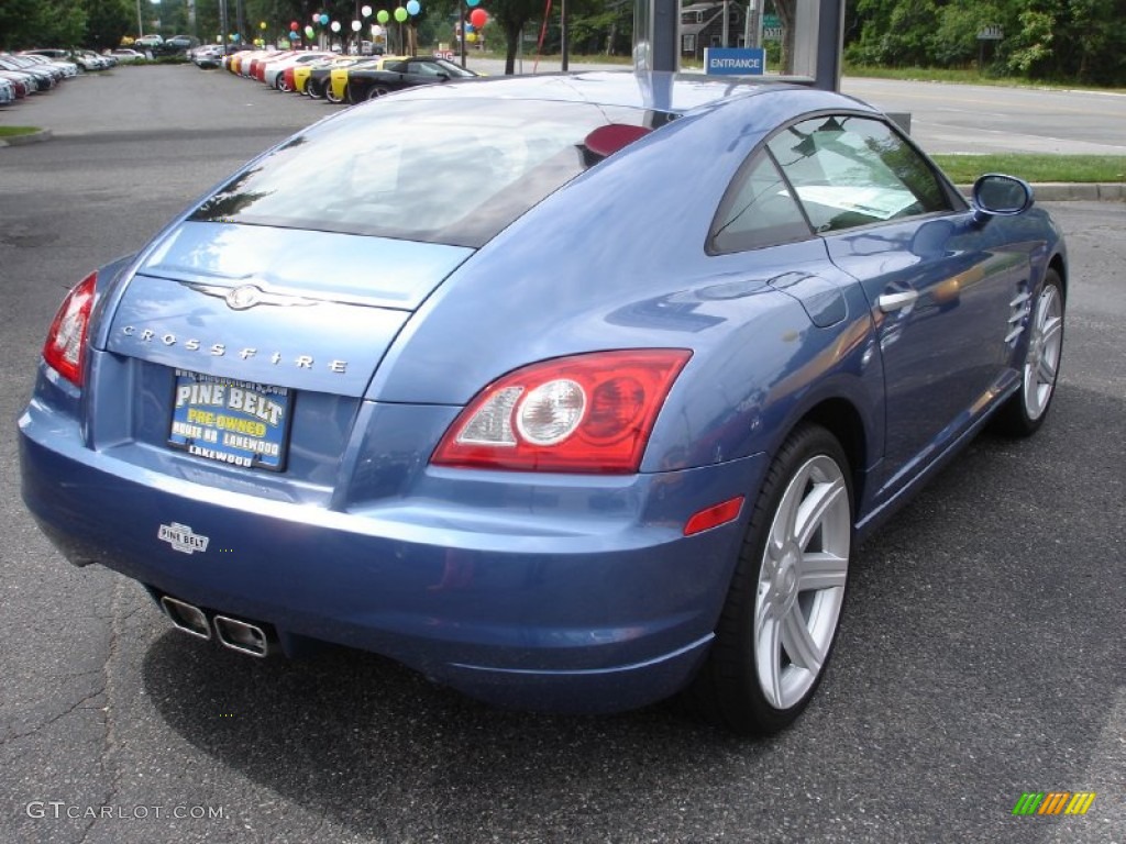 2006 Crossfire Limited Coupe - Aero Blue Pearl / Dark Slate Gray/Medium Slate Gray photo #4