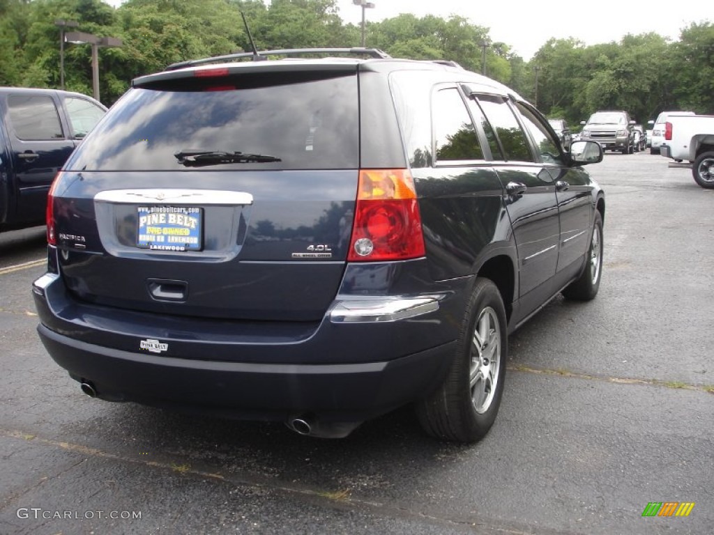 2007 Pacifica Touring AWD - Modern Blue Pearl / Pastel Slate Gray photo #4