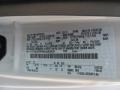 YZ: Oxford White 2011 Ford E Series Van E150 Commercial Color Code
