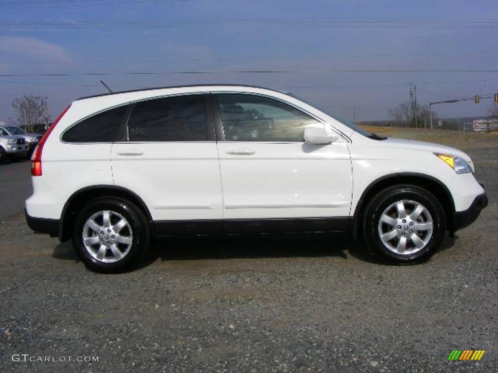 2007 CR-V EX-L 4WD - Taffeta White / Ivory photo #20