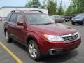 Camellia Red Pearl 2010 Subaru Forester 2.5 X Limited Exterior