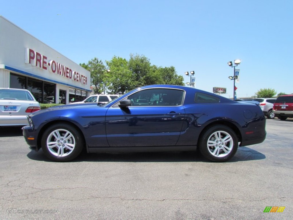 2010 Mustang V6 Coupe - Kona Blue Metallic / Charcoal Black photo #4