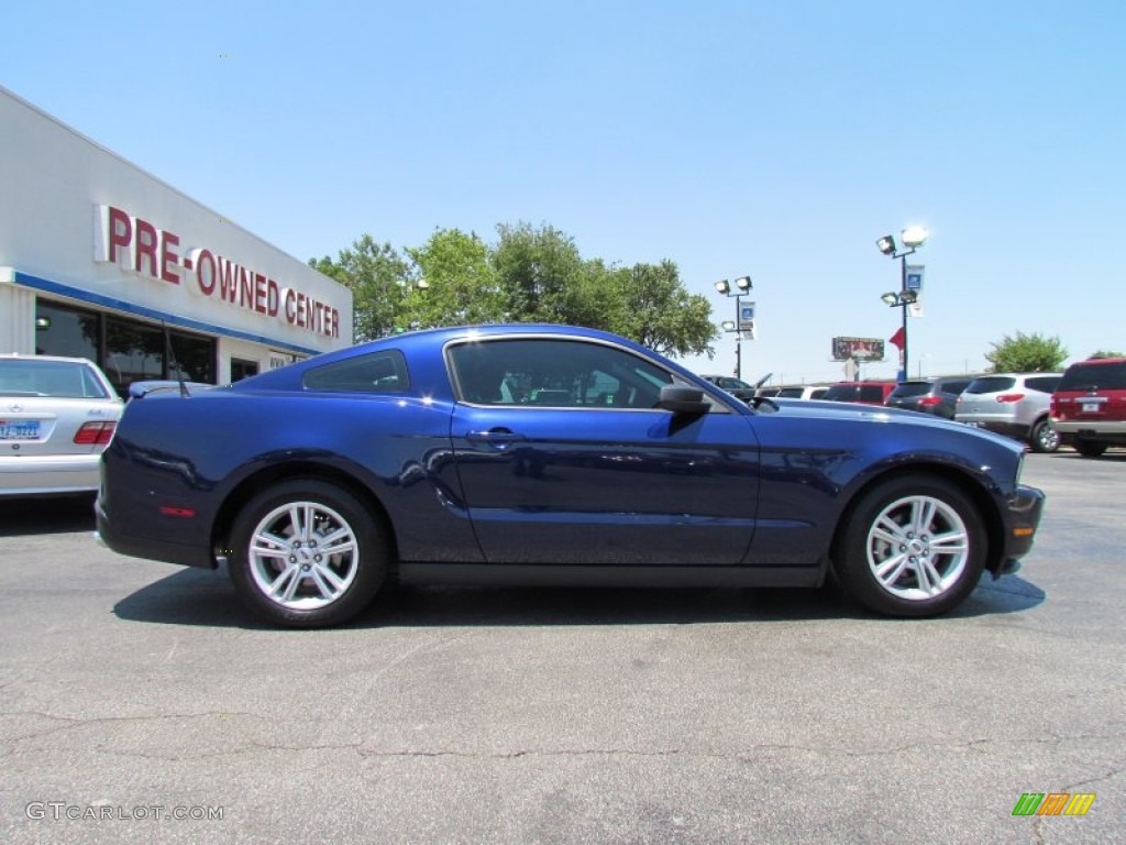 2010 Mustang V6 Coupe - Kona Blue Metallic / Charcoal Black photo #8