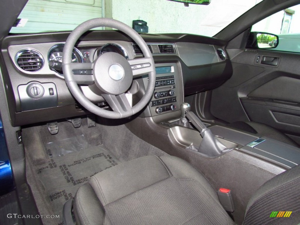 2010 Mustang V6 Coupe - Kona Blue Metallic / Charcoal Black photo #14