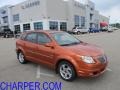 Fusion Orange Metallic 2005 Pontiac Vibe 