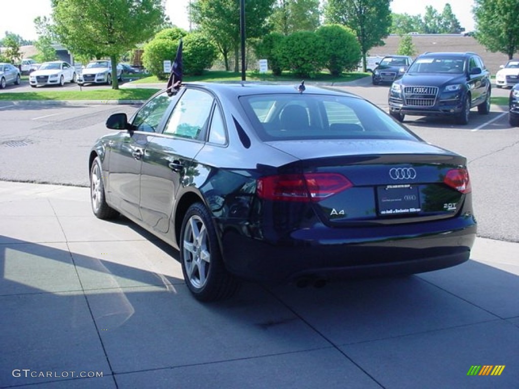 2009 A4 2.0T Premium quattro Sedan - Brilliant Black / Black photo #3