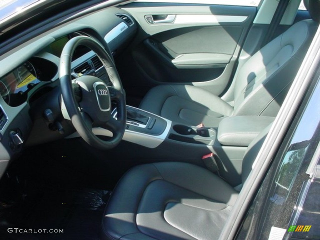 2009 A4 2.0T Premium quattro Sedan - Brilliant Black / Black photo #5