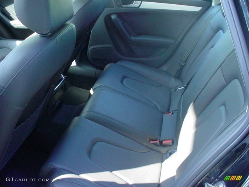 2009 A4 2.0T Premium quattro Sedan - Brilliant Black / Black photo #6