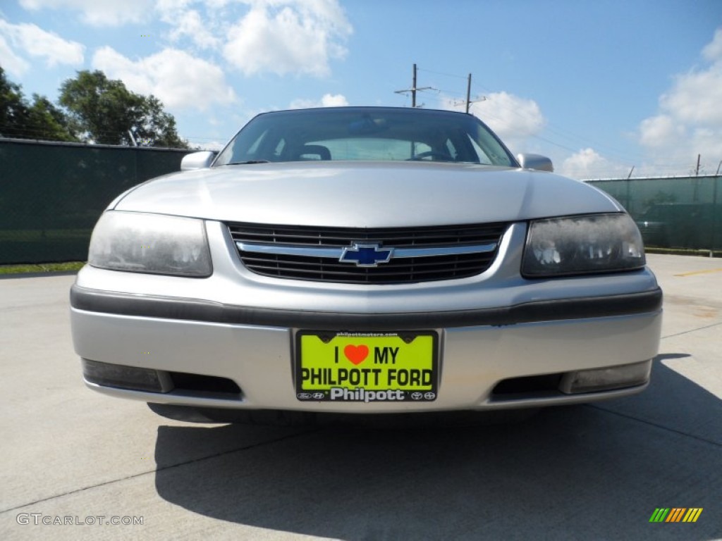 2000 Impala LS - Galaxy Silver Metallic / Medium Gray photo #9