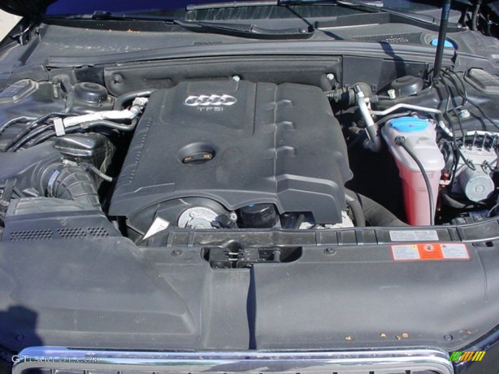 2009 A4 2.0T Premium quattro Sedan - Brilliant Black / Black photo #9