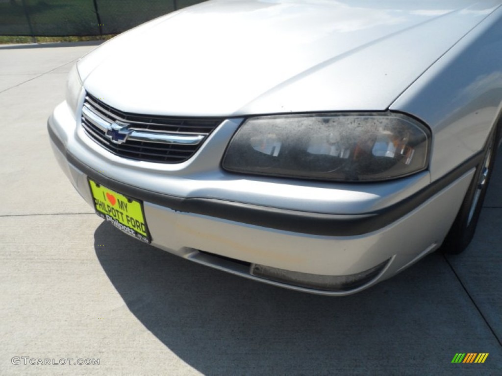 2000 Impala LS - Galaxy Silver Metallic / Medium Gray photo #11