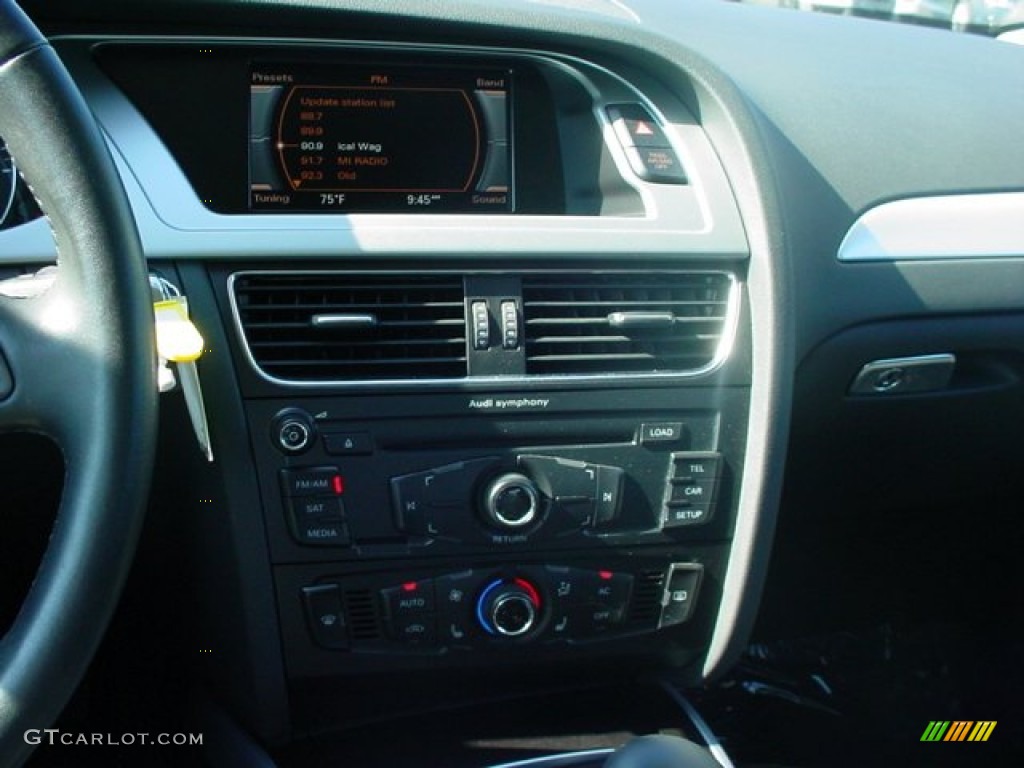 2009 A4 2.0T Premium quattro Sedan - Brilliant Black / Black photo #11