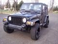 1999 Black Jeep Wrangler Sport 4x4  photo #6