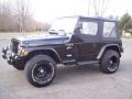 1999 Black Jeep Wrangler Sport 4x4  photo #8