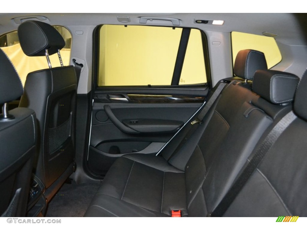 Black Interior 2011 BMW X3 xDrive 28i Photo #50676410