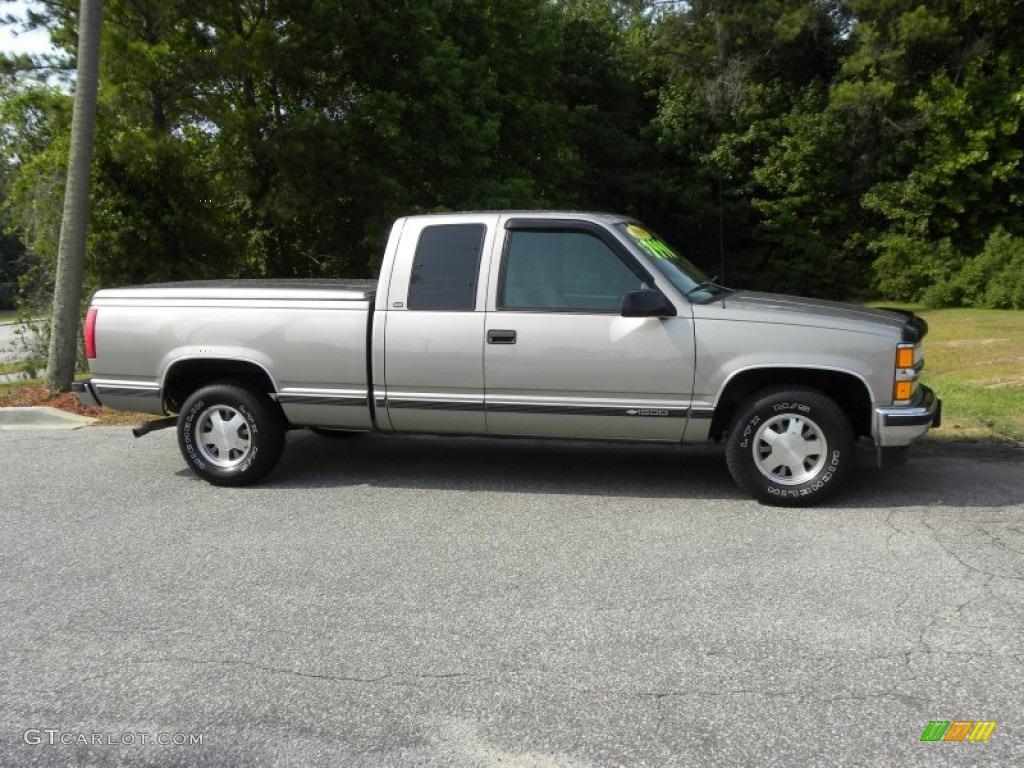 Light Autumnwood Metallic 1998 Chevrolet C/K K1500 Extended Cab 4x4 Exterior Photo #50676515