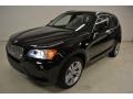 Jet Black 2011 BMW X3 xDrive 35i Exterior