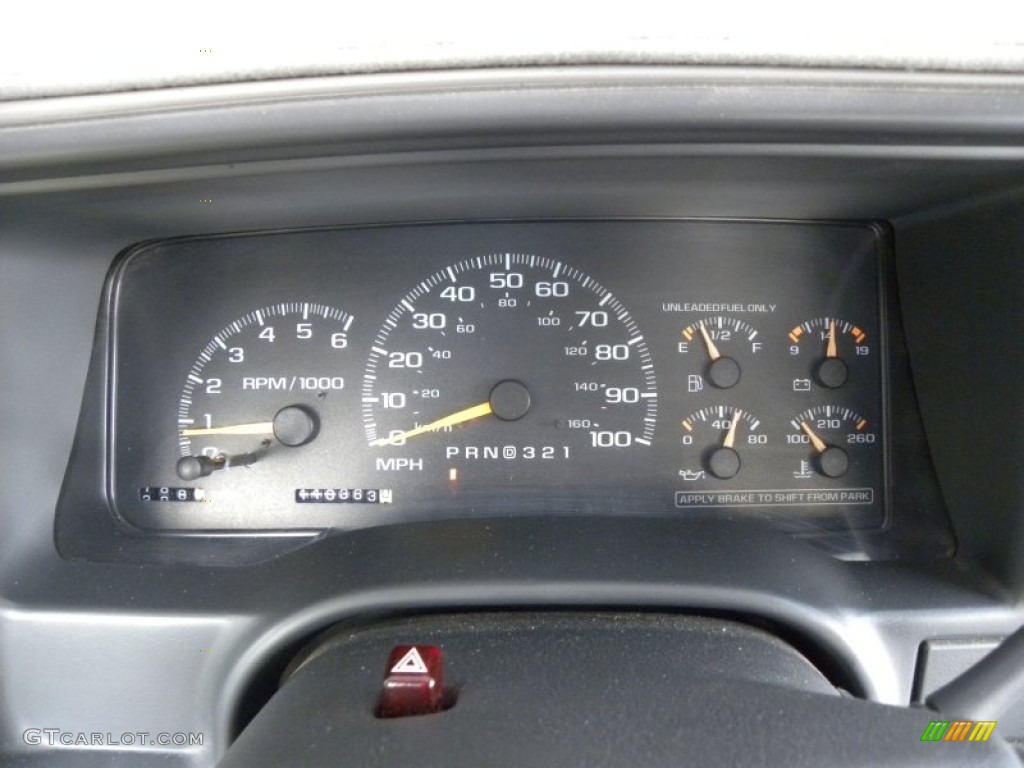 1998 Chevrolet C/K K1500 Extended Cab 4x4 Gauges Photo #50676668