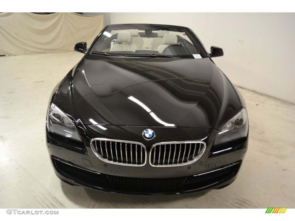 Jet Black 2012 BMW 6 Series 650i Convertible Exterior Photo #50676749