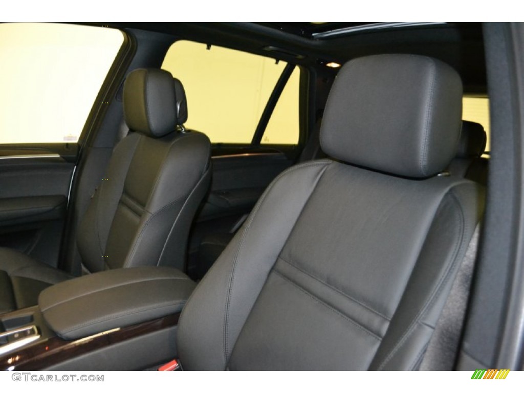 Black Interior 2012 BMW X5 xDrive50i Photo #50677037