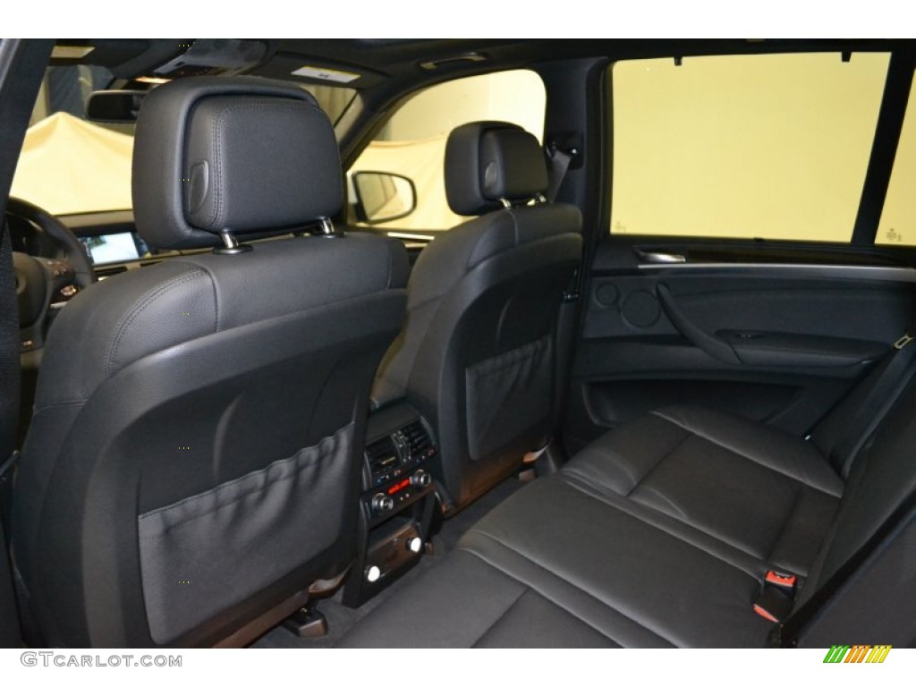 Black Interior 2012 BMW X5 xDrive50i Photo #50677073