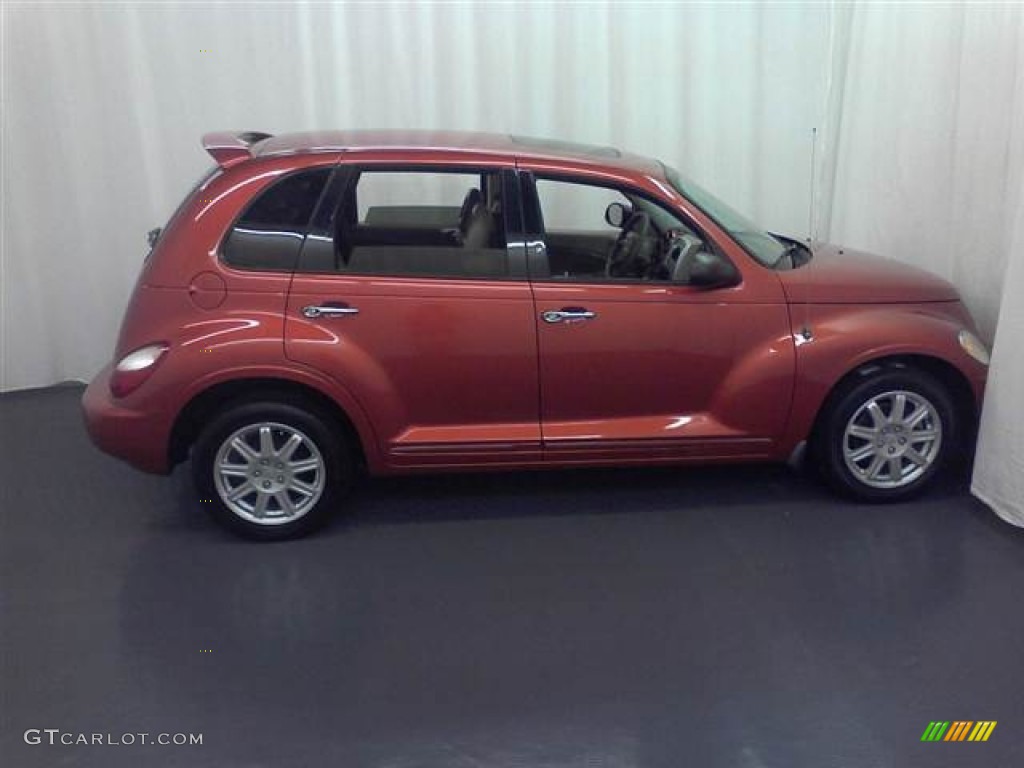 2007 PT Cruiser Touring - Inferno Red Crystal Pearl / Pastel Pebble Beige photo #17