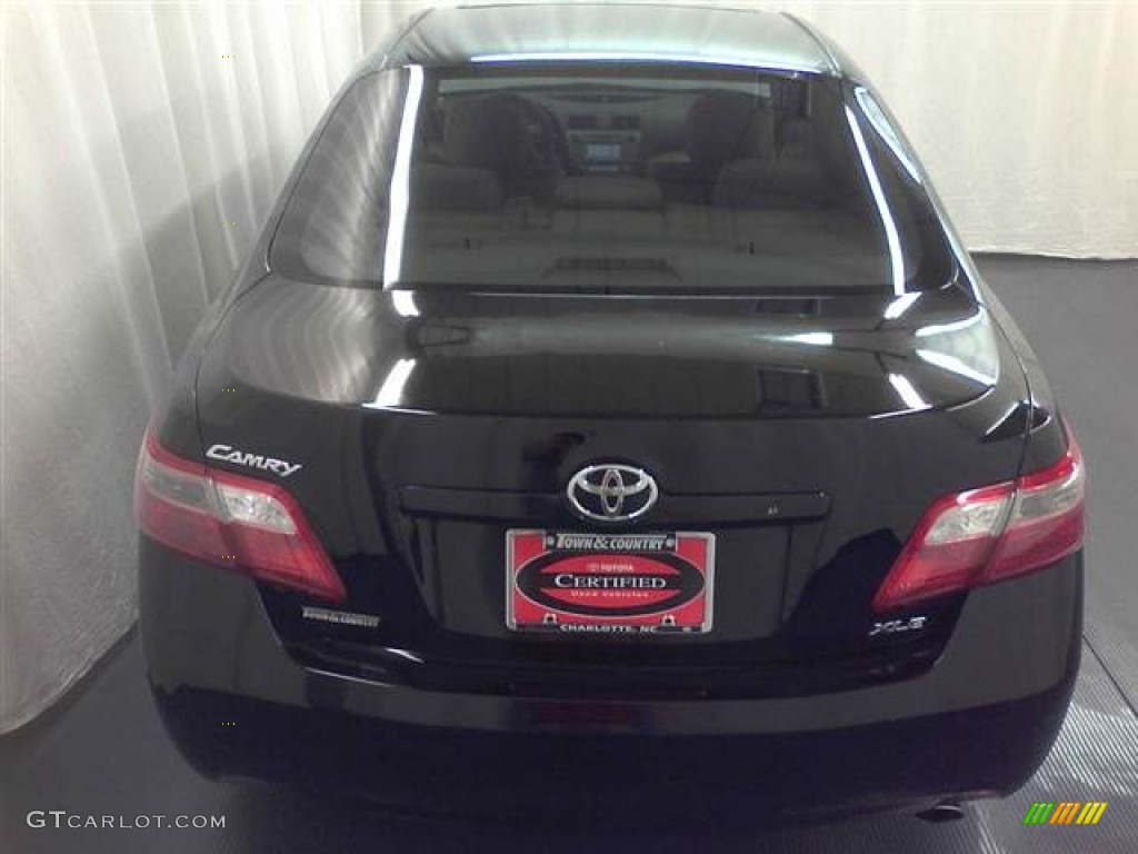 2007 Camry XLE - Black / Ash photo #4
