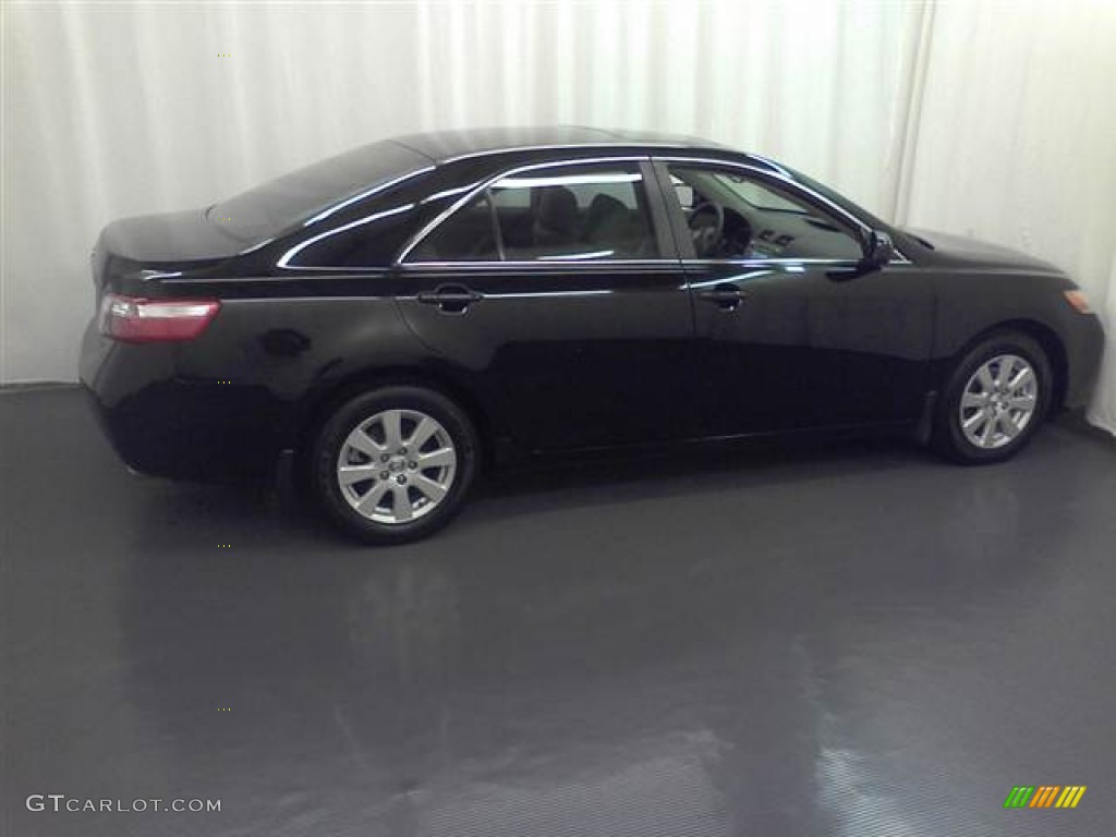 2007 Camry XLE - Black / Ash photo #17