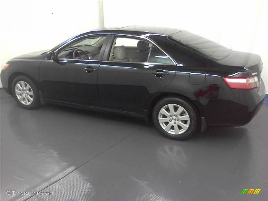 2007 Camry XLE - Black / Ash photo #18