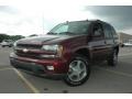 2005 Majestic Red Metallic Chevrolet TrailBlazer LT 4x4  photo #3