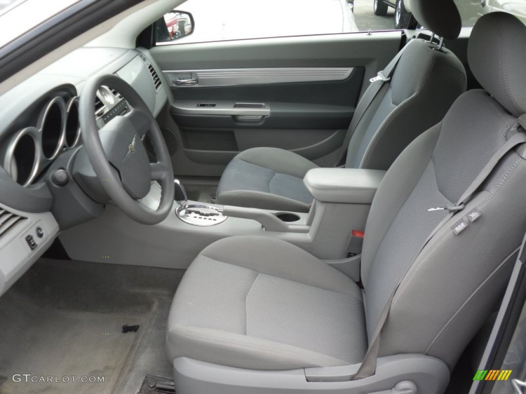 Dark Slate Gray/Light Slate Gray Interior 2008 Chrysler Sebring Touring Convertible Photo #50678927