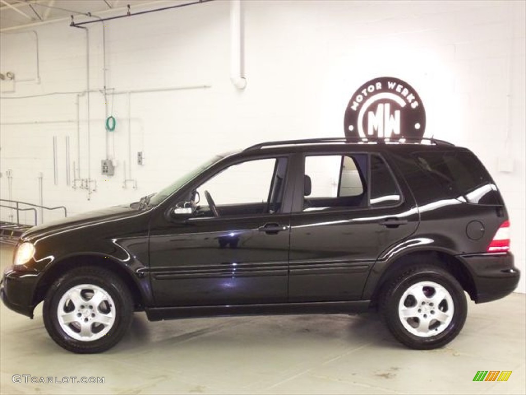 2003 ML 320 4Matic - Black / Charcoal photo #5