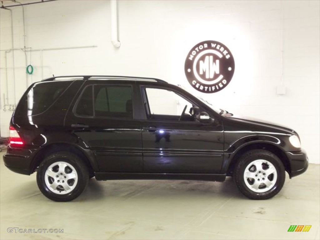 2003 ML 320 4Matic - Black / Charcoal photo #6