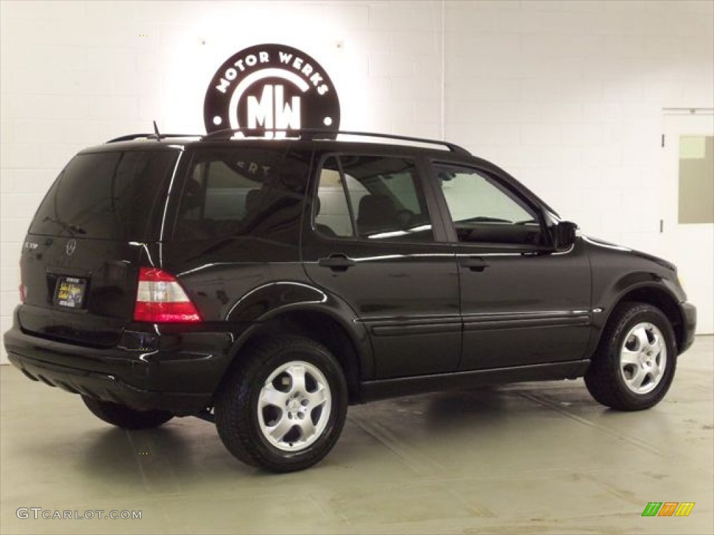 2003 ML 320 4Matic - Black / Charcoal photo #7
