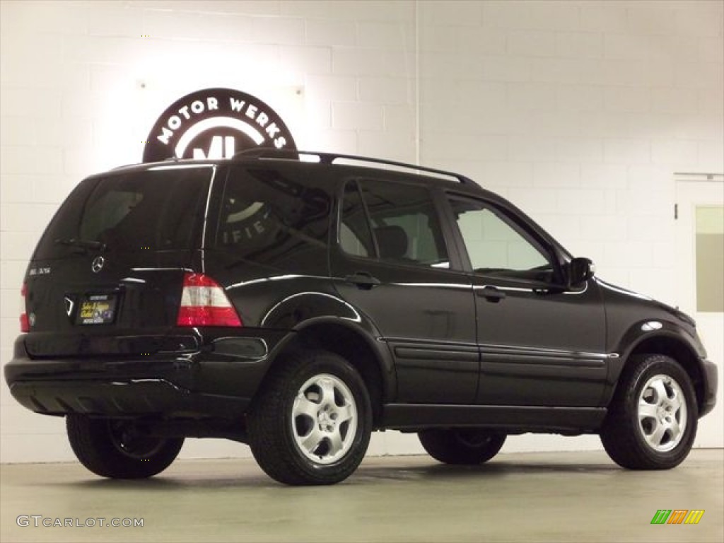 2003 ML 320 4Matic - Black / Charcoal photo #8