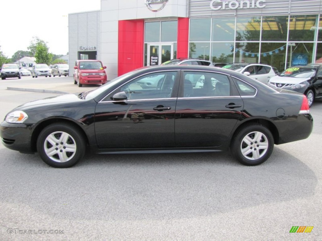 2010 Impala LS - Black / Ebony photo #2