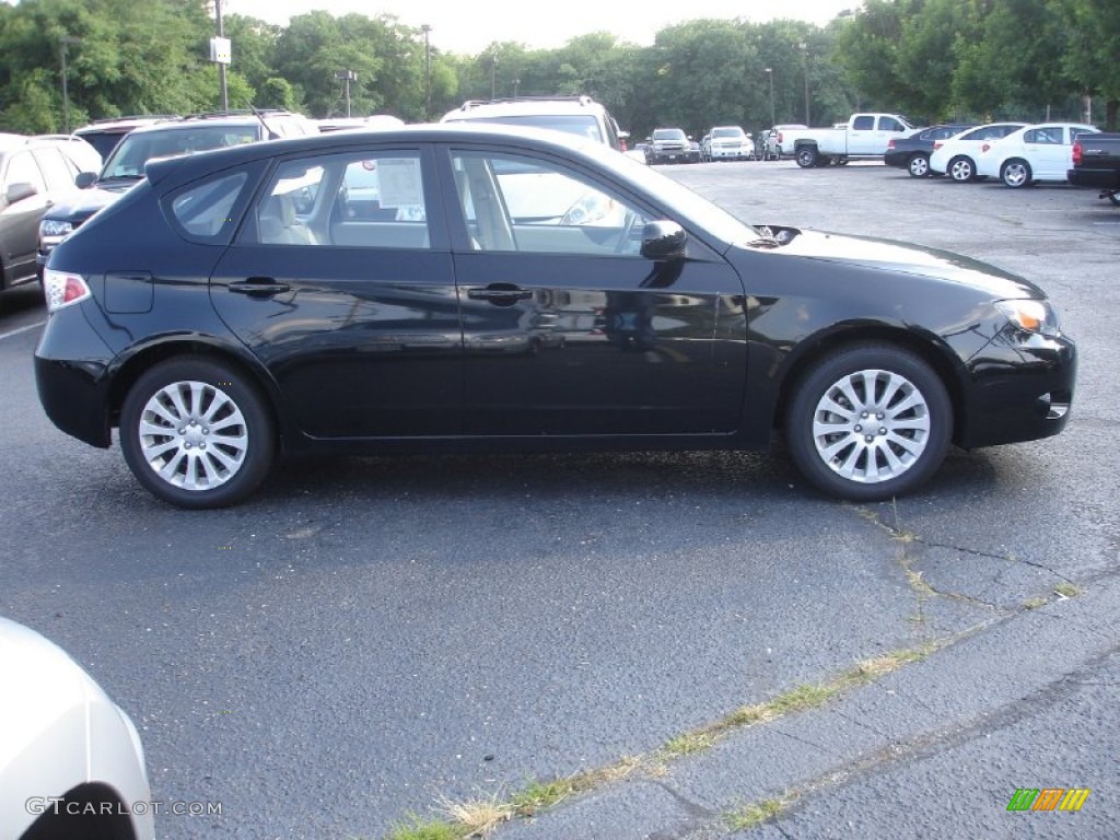 Obsidian Black Pearl 2010 Subaru Impreza 2.5i Premium Wagon Exterior Photo #50680037