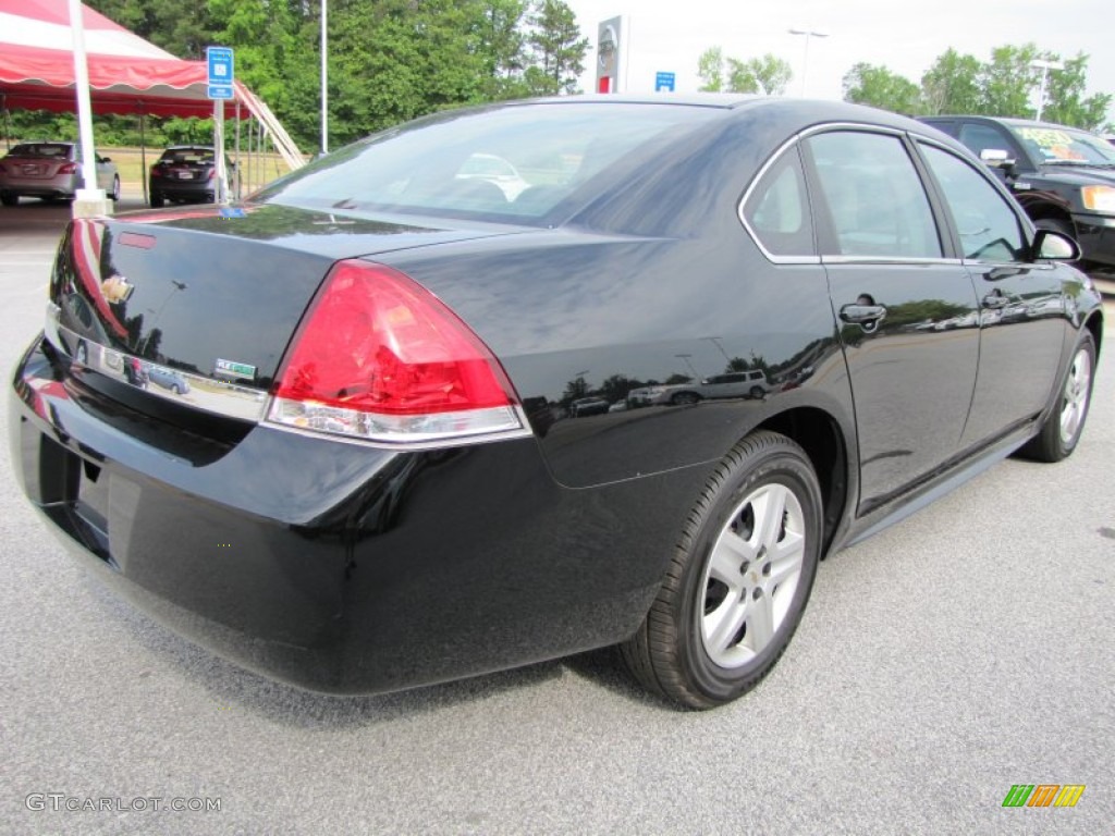 2010 Impala LS - Black / Ebony photo #5