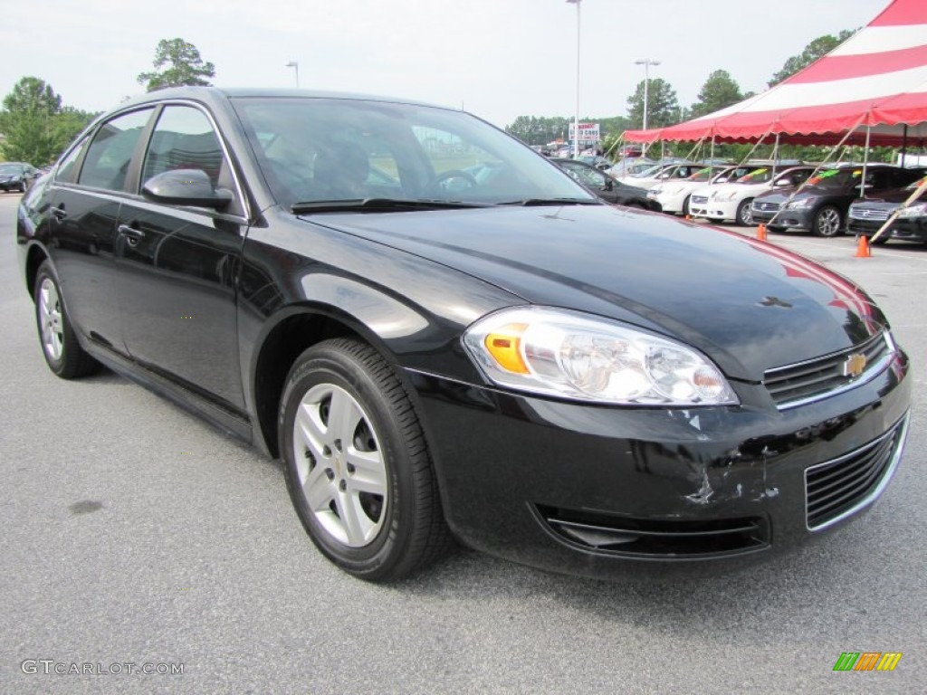 2010 Impala LS - Black / Ebony photo #7