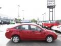 2010 Sangria Red Metallic Ford Focus S Sedan  photo #2